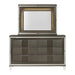 Twenty Nine 6-Drawer Dresser w/ Mood Lighting Mirror - In Home Furniture (San Antonio, TX)