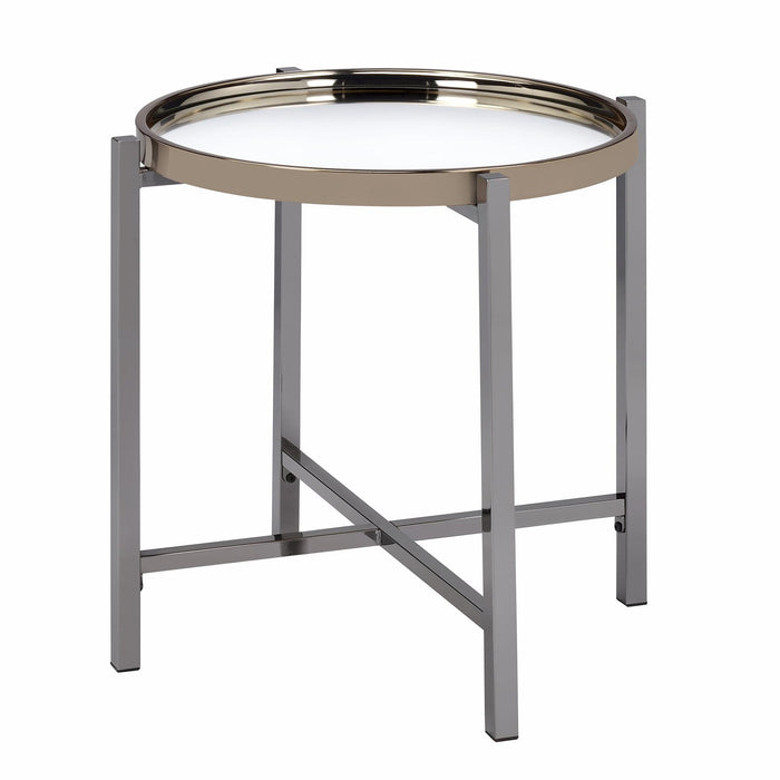 Edith Round End Table - In Home Furniture (San Antonio, TX)