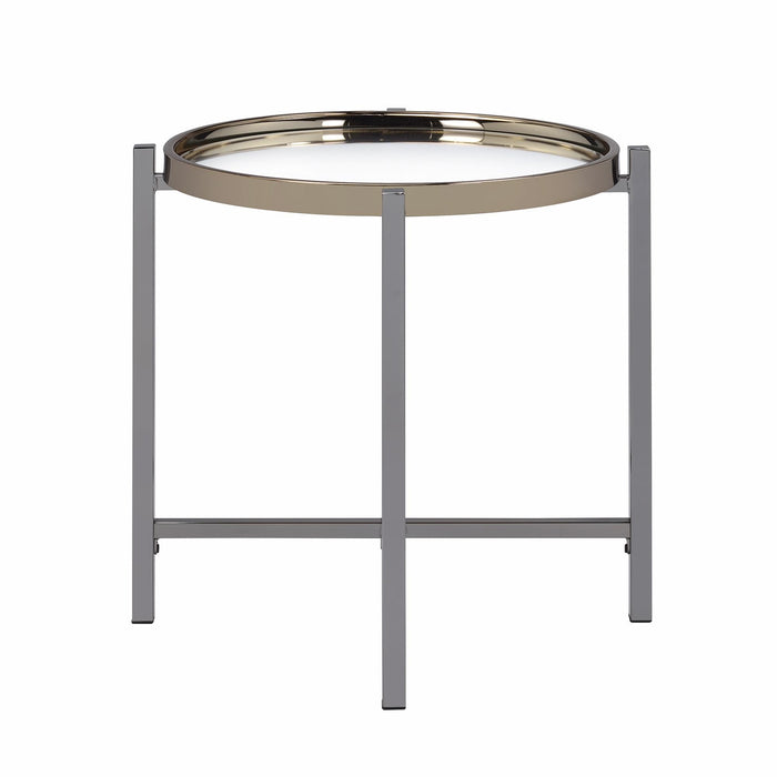 Edith Round End Table - In Home Furniture (San Antonio, TX)