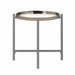 Edith Round End Table - In Home Furniture (San Antonio, TX)