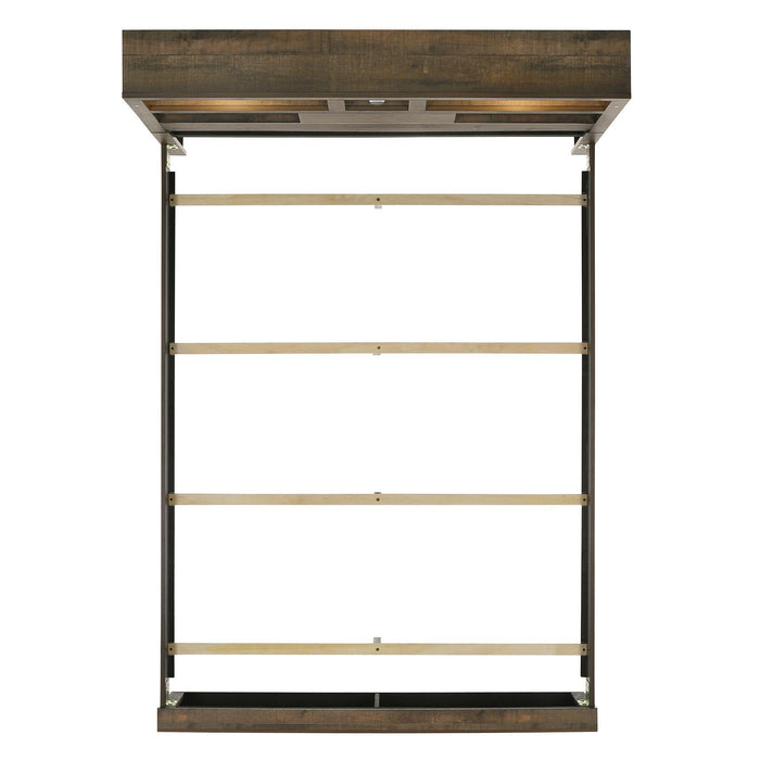 Bailey Queen Bookcase Panel Bed with Bluetooth - In Home Furniture (San Antonio, TX)