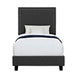 Erica Upholstered Twin Platform Bed - In Home Furniture (San Antonio, TX)