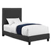 Erica Upholstered Twin Platform Bed - In Home Furniture (San Antonio, TX)