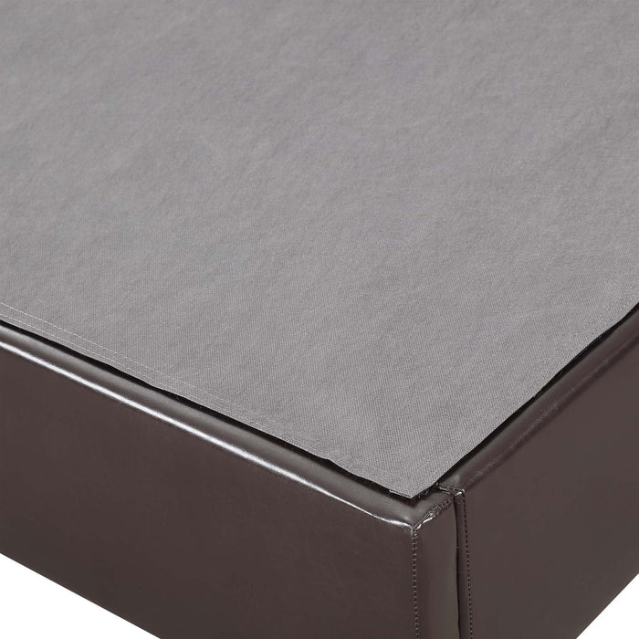 Abby Twin Platform Bed - In Home Furniture (San Antonio, TX)