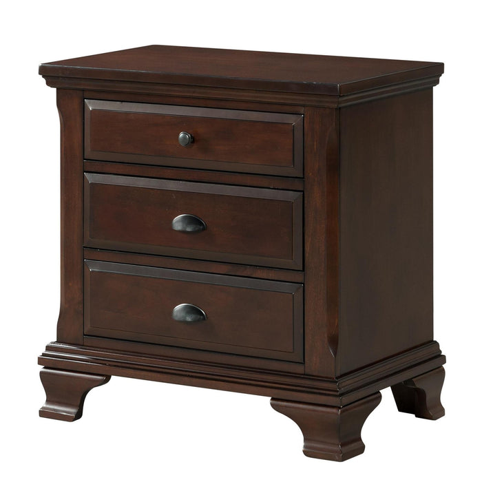 Canton Cherry Nightstand - In Home Furniture (San Antonio, TX)
