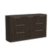 Sylvie 7-Drawer Dresser in Dark Brown - In Home Furniture (San Antonio, TX)