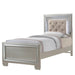 PLATINUM YOUTH PLATFORM BEDROOM SET - In Home Furniture (San Antonio, TX)