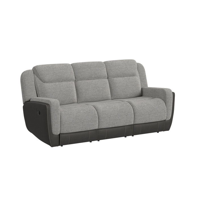 Hornet 2PC Living Room Set in Rancho Grey-Sofa & Loveseat