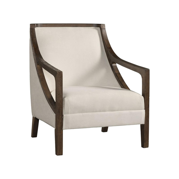 Hopkins Chair w/Brown Arm Columbia Natural(ISTA 3) - In Home Furniture (San Antonio, TX)