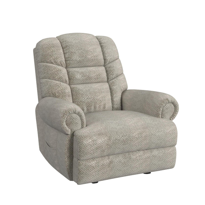 Hermes Power Lift Chair in Menio Park Dove - In Home Furniture (San Antonio, TX)