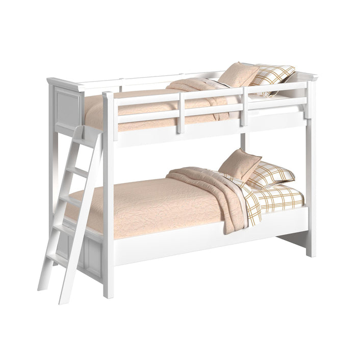 Hampton Kids Over Bunk with Ladder Bedroom Set