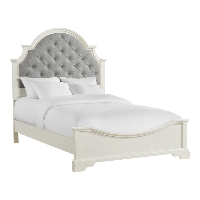 Eastwood Youth UPH Bed in Off-White - In Home Furniture (San Antonio, TX)