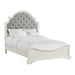 Eastwood Youth UPH Bed in Off-White - In Home Furniture (San Antonio, TX)