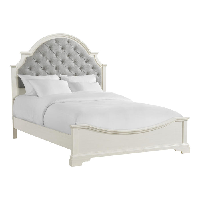 Eastwood Youth UPH Bed in Off-White - In Home Furniture (San Antonio, TX)