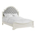 Eastwood Youth UPH Bed in Off-White - In Home Furniture (San Antonio, TX)