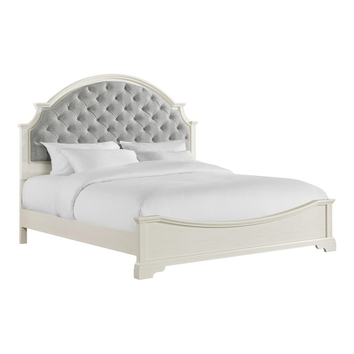 Eastwood Youth UPH Bed in Off-White - In Home Furniture (San Antonio, TX)