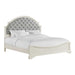 Eastwood Youth UPH Bed in Off-White - In Home Furniture (San Antonio, TX)