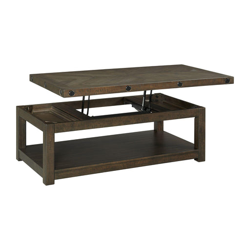 Colorado Occasional Coffee Table w/Lift Top Charcoal - In Home Furniture (San Antonio, TX)