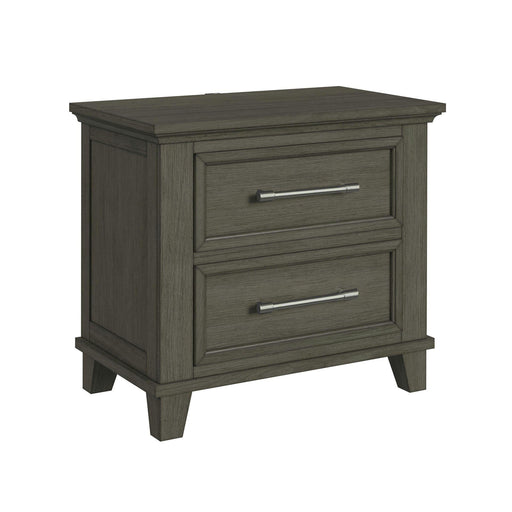 Canterbury 2-Drawer Nightstand with USB - In Home Furniture (San Antonio, TX)