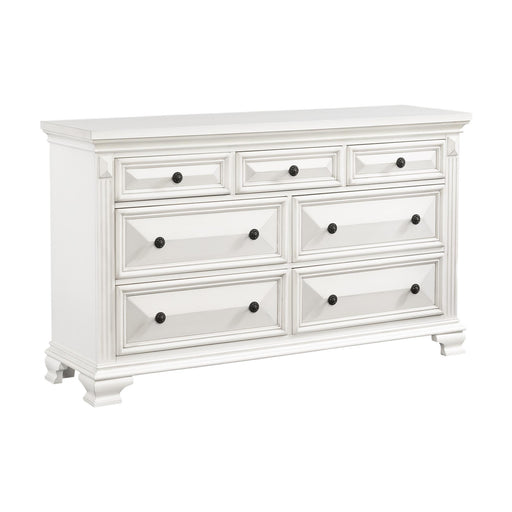 dresser antique white Calloway - 7-Drawer Dresser