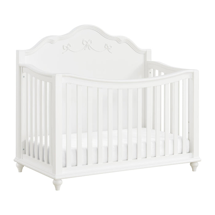 Alana Crib with Guardrails in White - In Home Furniture (San Antonio, TX)