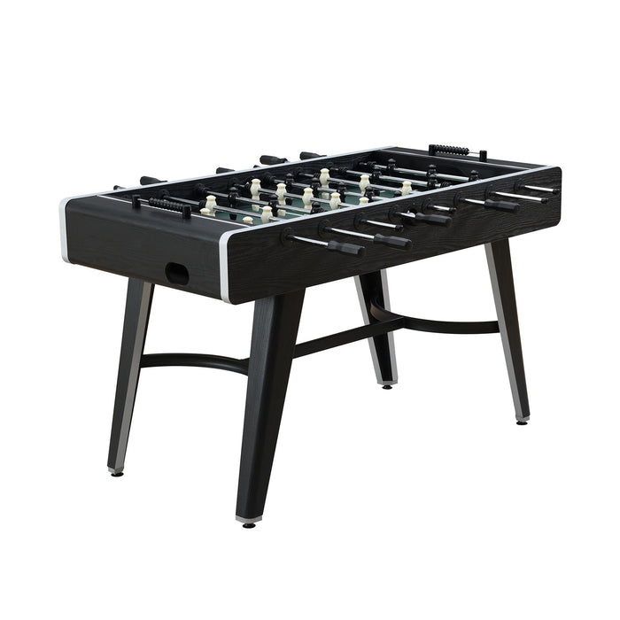 Amaya Indoor Foosball with LED in Black (3A Packing) - In Home Furniture (San Antonio, TX)