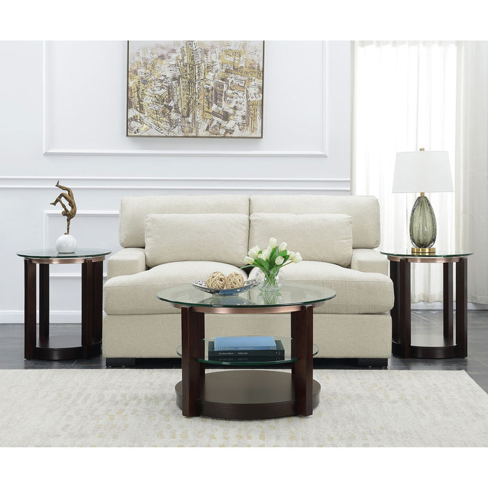 Elsa 3PC Occasional Table Set-Coffee Table & Two End Tables - In Home Furniture (San Antonio, TX)