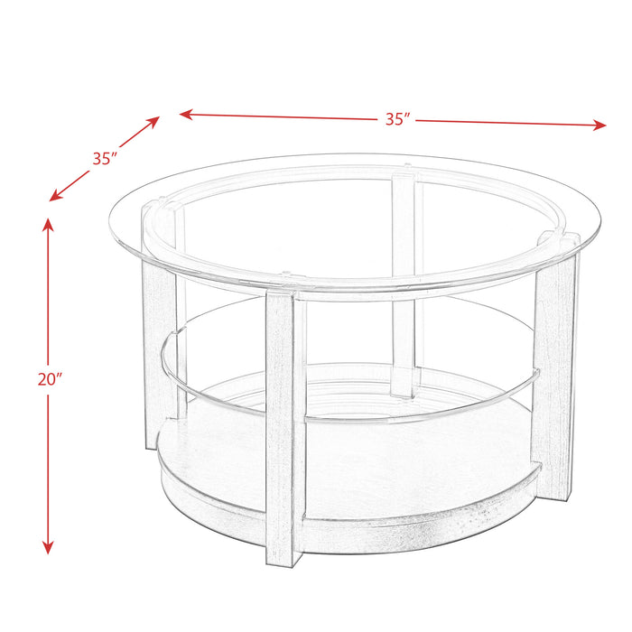Elsa 2PC Occasional Table Set-Coffee Table & End Table - In Home Furniture (San Antonio, TX)