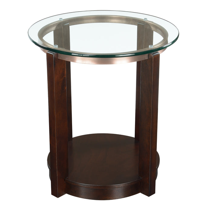 Elsa End Table DARK 3A packaging - In Home Furniture (San Antonio, TX)