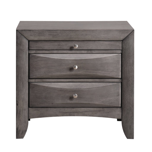 Emily Nightstand Grey - In Home Furniture (San Antonio, TX)