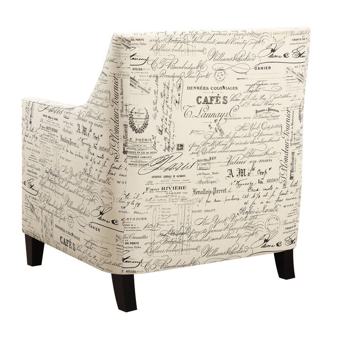 Erica 497 Chair W/Chrome Nails French Script (ISTA 3)