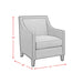 Erica Chair & Ottoman - In Home Furniture (San Antonio, TX)