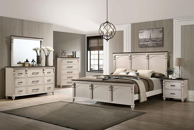 AGATHON Cal.King Bed - In Home Furniture (San Antonio, TX)