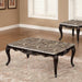 Albacete Coffee Table Walnut & Campage - In Home Furniture (San Antonio, TX)