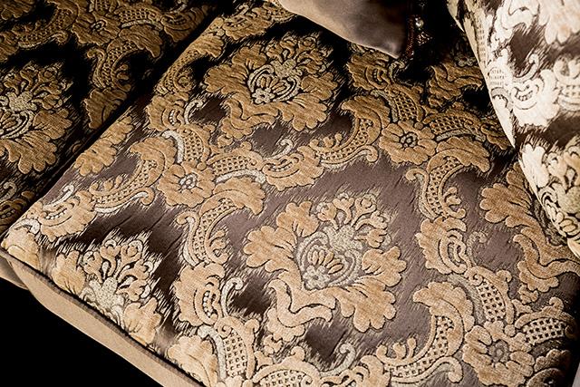 Albacete Sofa Campage & Walnut - In Home Furniture (San Antonio, TX)