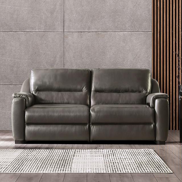 ALTAMURA Power Sofa, Gray & Beige - In Home Furniture (San Antonio, TX)