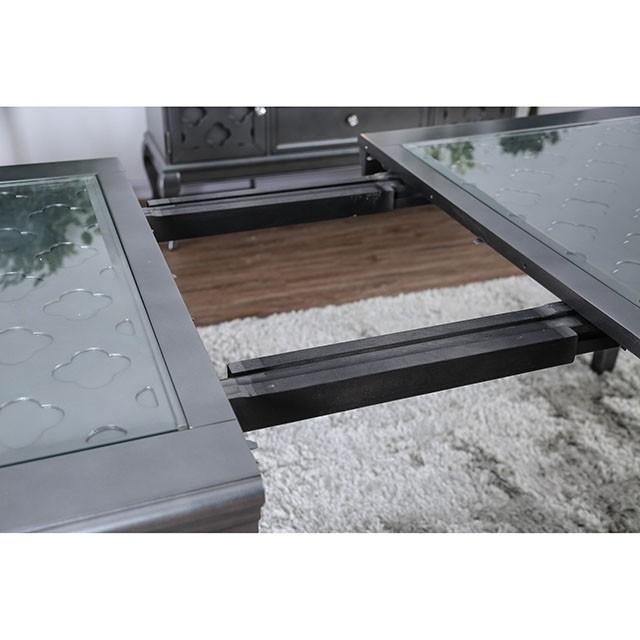 Amina Gray Dining Table - In Home Furniture (San Antonio, TX)