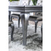 Amina Gray Dining Table - In Home Furniture (San Antonio, TX)