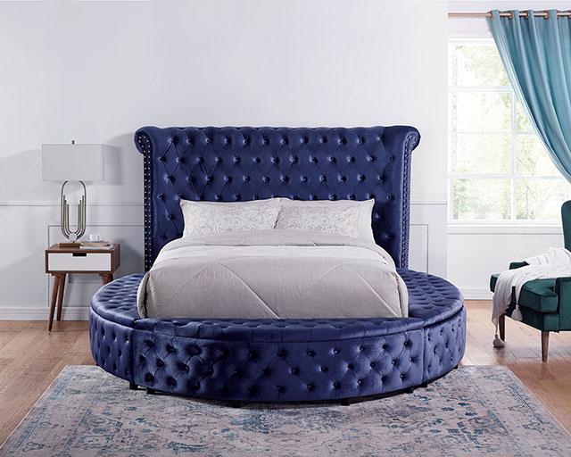 Delilah Cal.King & E.King Bed - In Home Furniture (San Antonio, TX)