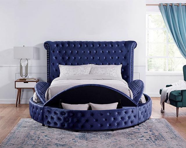 Delilah Cal.King & E.King Bed - In Home Furniture (San Antonio, TX)