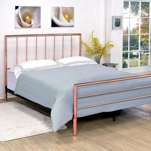 Diana Bed Rose Gold - In Home Furniture (San Antonio, TX)