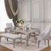 DIOCLES Silver/Gray Dining Table - In Home Furniture (San Antonio, TX)