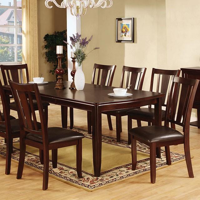 Edgewood I Espresso Dining Table - In Home Furniture (San Antonio, TX)