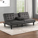 Eidsberg Futon Sofa Bed Orange, Grey, Brown, & Black - In Home Furniture (San Antonio, TX)