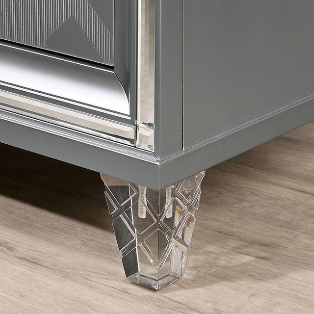 EMMELINE Night Stand w/ USB Outlet - In Home Furniture (San Antonio, TX)