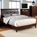 Enrico Bed Brown, Grey, & Black - In Home Furniture (San Antonio, TX)