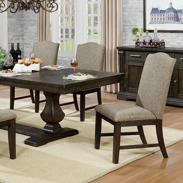 Faulk Dining Table Set with Bench - In Home Furniture (San Antonio, TX)