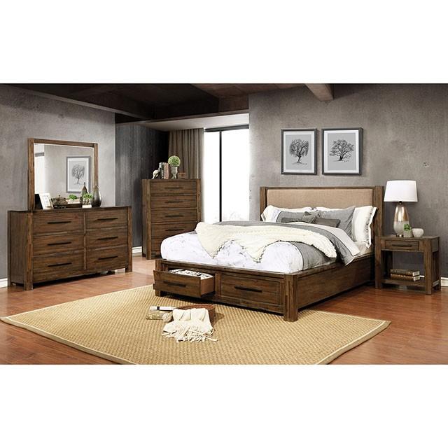 Coney Cal.King Bed - In Home Furniture (San Antonio, TX)