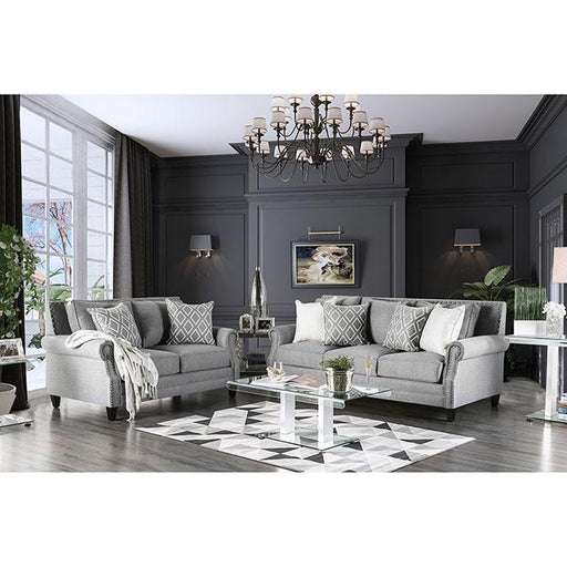 Giovanni Gray Sofa - In Home Furniture (San Antonio, TX)