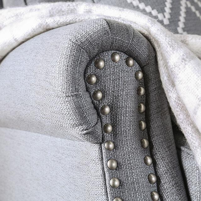 Giovanni Gray Sofa - In Home Furniture (San Antonio, TX)